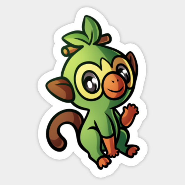 Grookey Grookey Sticker Teepublic 5323